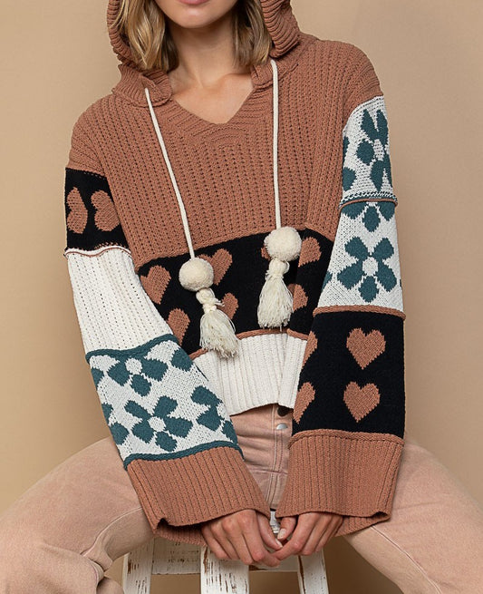 Blossom Cozy - Hooded Sweater