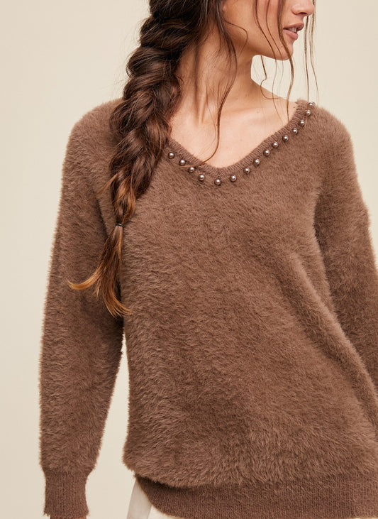 Coco Pearl - Pearl Snuggle Sweater
