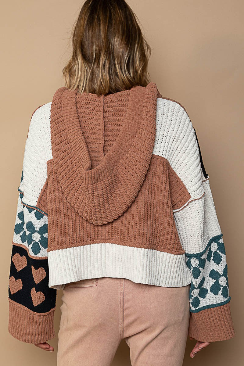 Blossom Cozy - Hooded Sweater